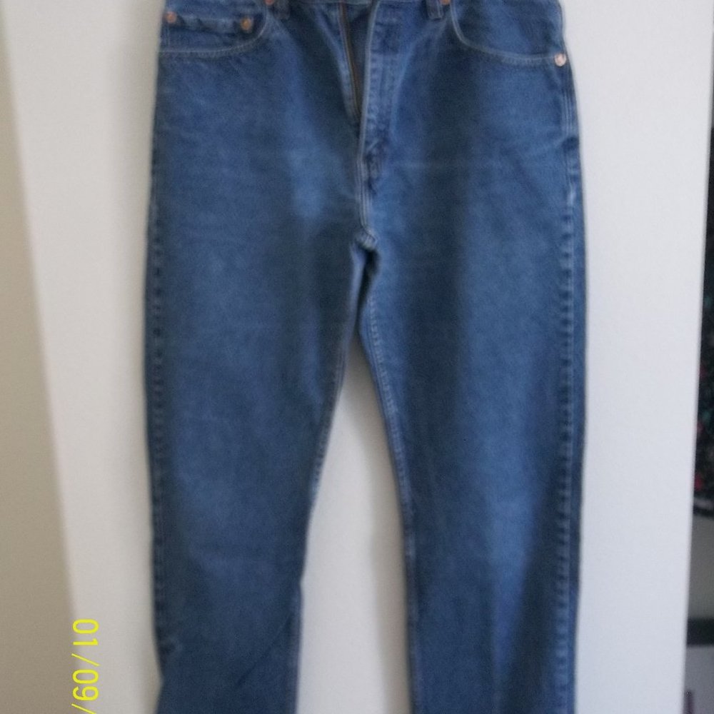 Levi's 505 34X31 Blue Jeans